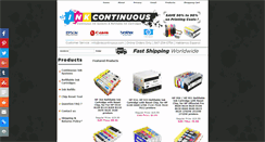 Desktop Screenshot of inkcontinuous.com